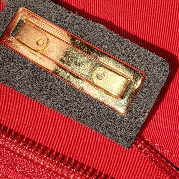 VTG Yves Saint Laurent YSL Reversible Nylon Drawstring Backpack w/COA - Picture 3 of 11